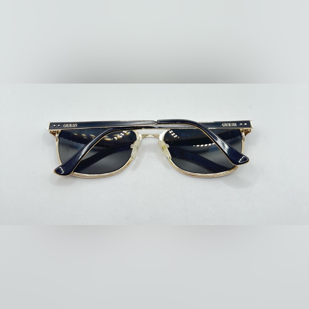 Guess GU2550 Black Gold Oval Sunglasses Frames Only - Picture 4 of 8